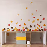 Maple Leaf Thanksgiving Wall Decals