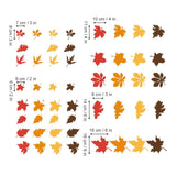 Maple Leaf Thanksgiving Wall Decals
