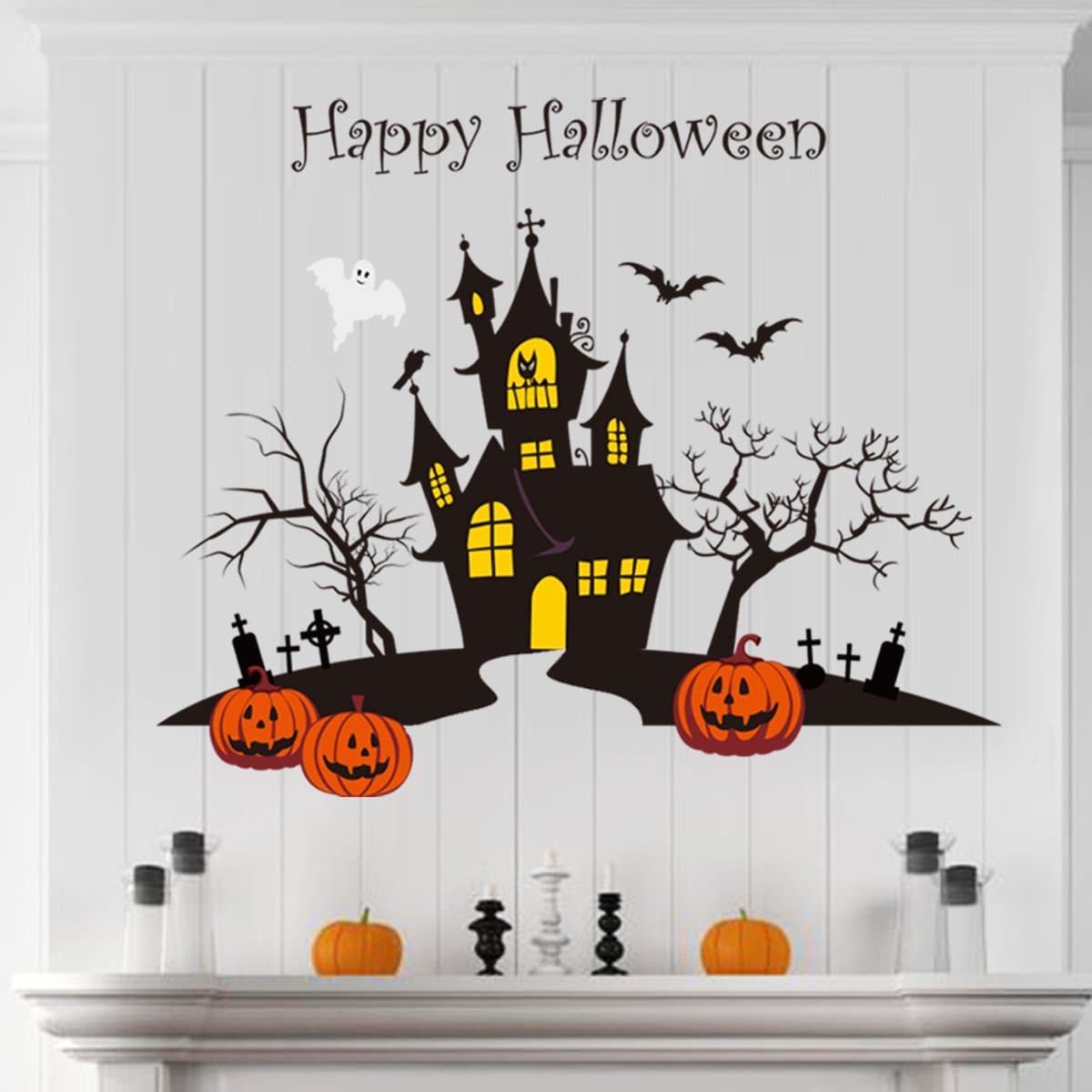 Halloween Pumpkins Wall Decals