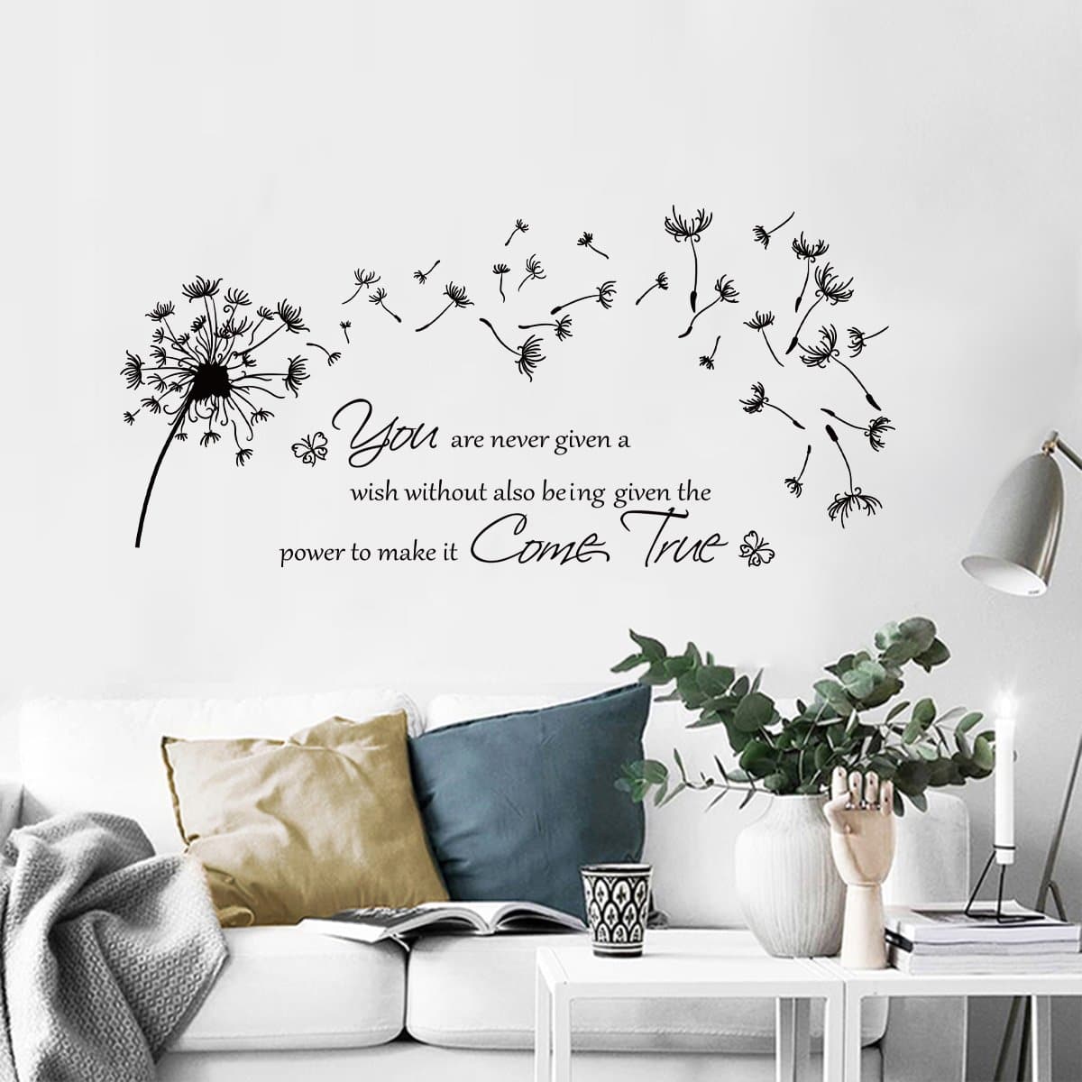 Dandelion Quotes Wall Decals