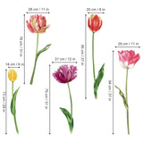 Tulip Flower Wall Decals