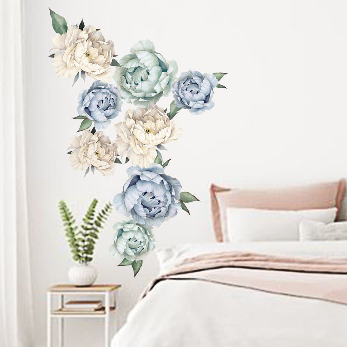 Peony Flower Wall Decals