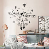 Inspirational Quotes Mountains Wall Decals