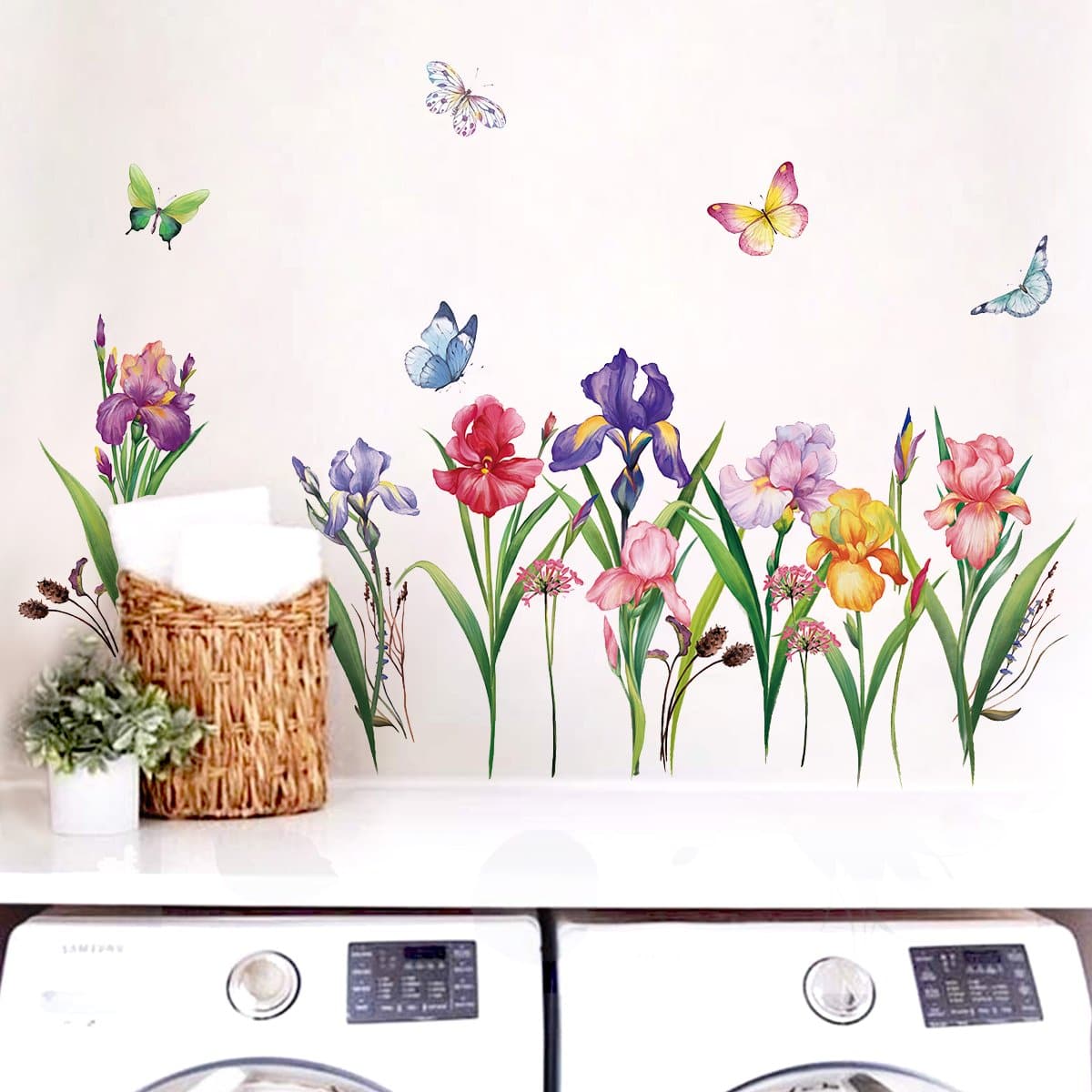 Garden Flower Wall Decals