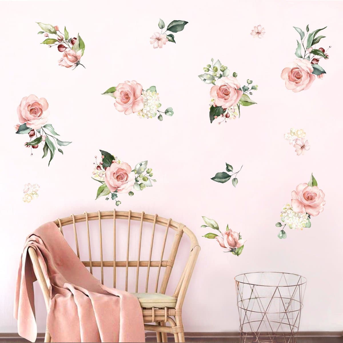 Large Peony Flower Wall Decals
