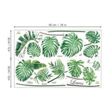 Palm Tree Leaves Wall Decals