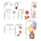 Colorful Balloon Animals Wall Decals