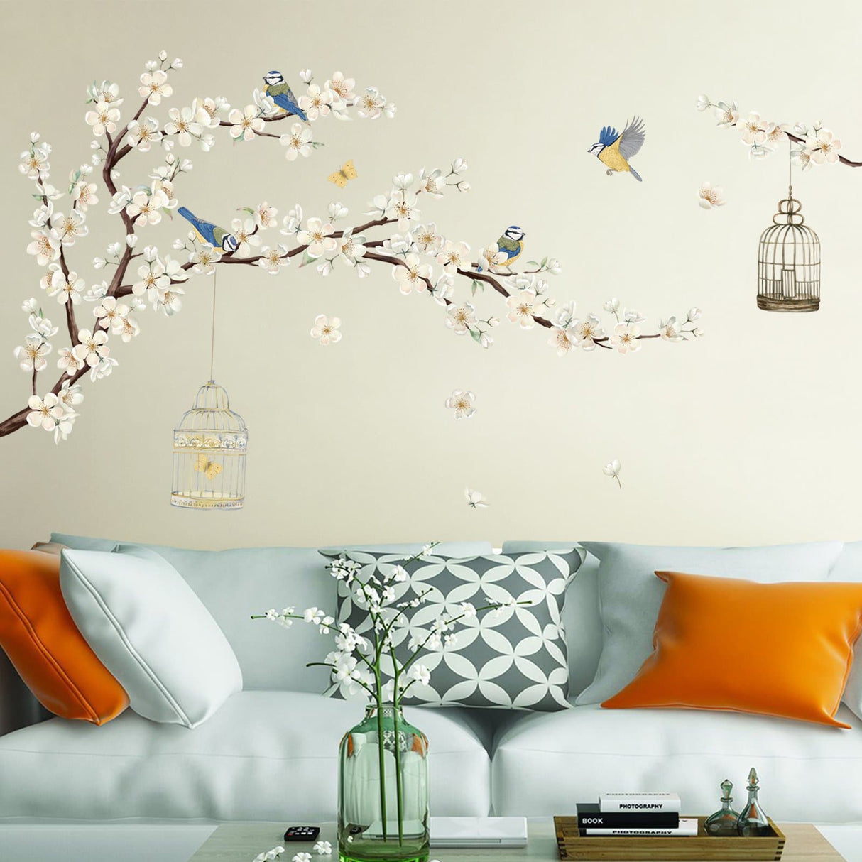 Colorful Flower Wall Decals