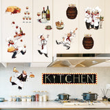 Chef Kitchen Wall Decals