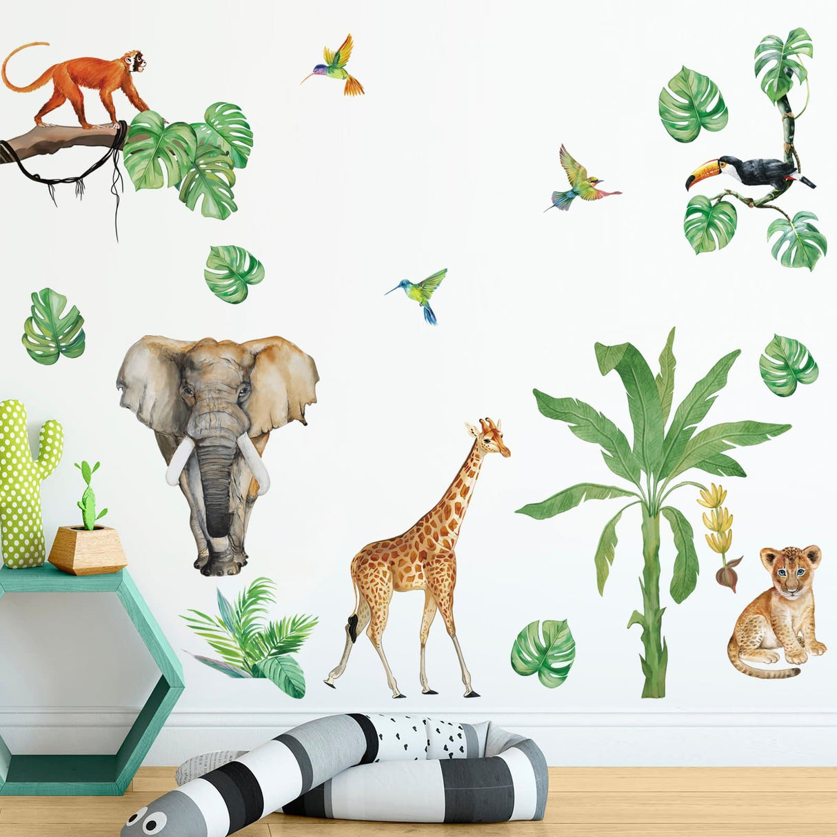 Jungle Animals Wall Decals