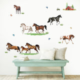 Colorful Horse Wall Decals
