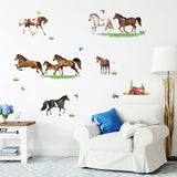 Colorful Horse Wall Decals