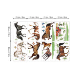 Colorful Horse Wall Decals