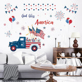 God Bless America Wall Decals