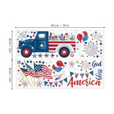 God Bless America Wall Decals