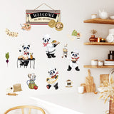 Panda Chef Kitchen Wall Decals