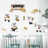 Panda Chef Kitchen Wall Decals