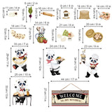 Panda Chef Kitchen Wall Decals