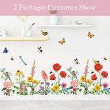 Birds Butterflies Floral Wall Decals