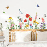 Birds Butterflies Floral Wall Decals