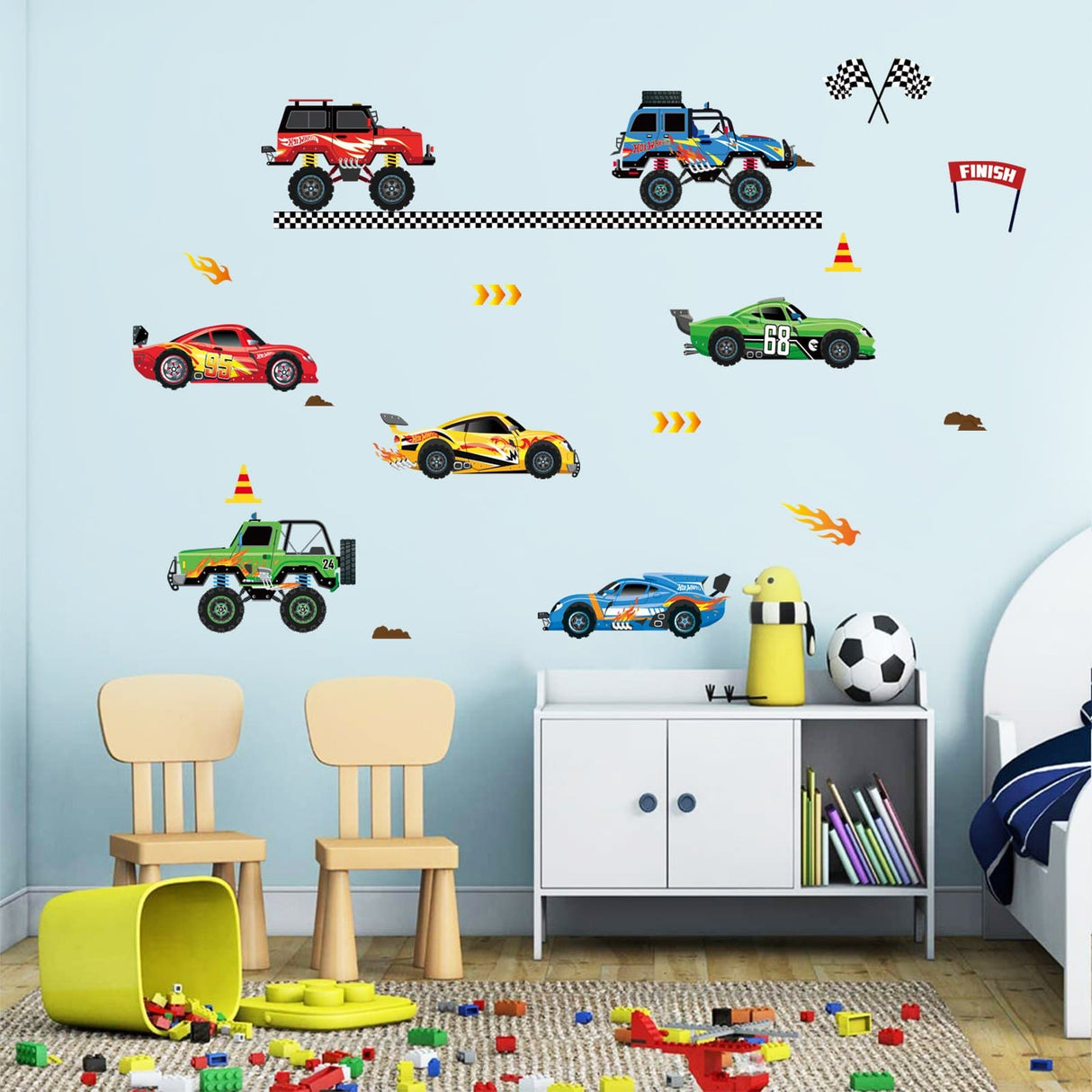 Racing Car Wall Decals