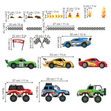 Racing Car Wall Decals