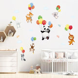 Colorful Animal Balloon Wall Decals