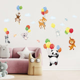 Colorful Animal Balloon Wall Decals