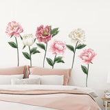 Peony Flower Wall Decals