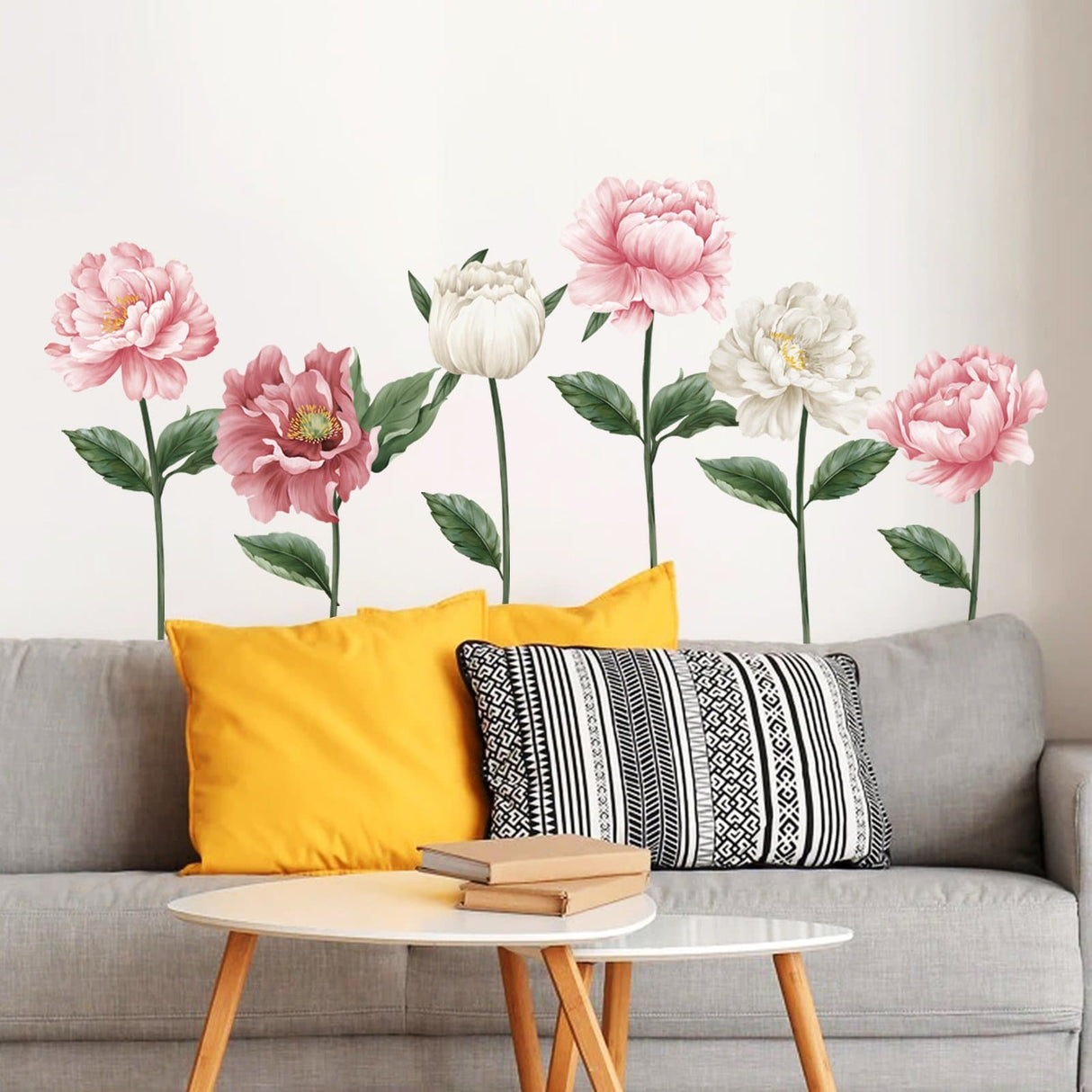 Peony Flower Wall Decals