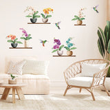 Orchid Flowers Wall Decals