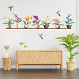 Orchid Flowers Wall Decals