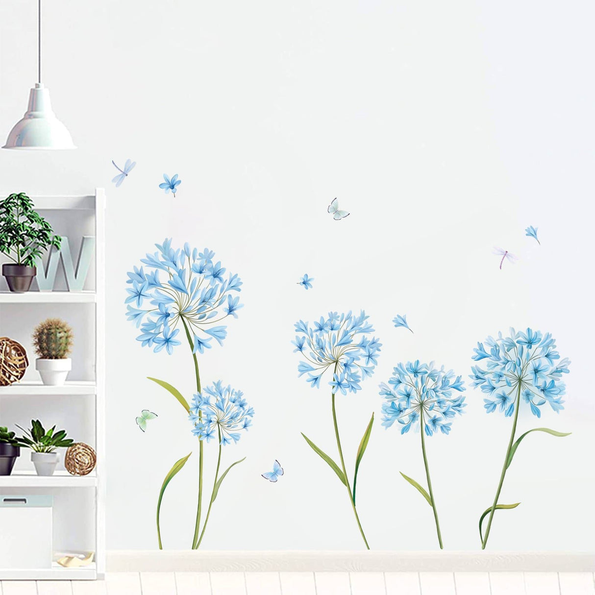 Colorful Flower Wall Decals