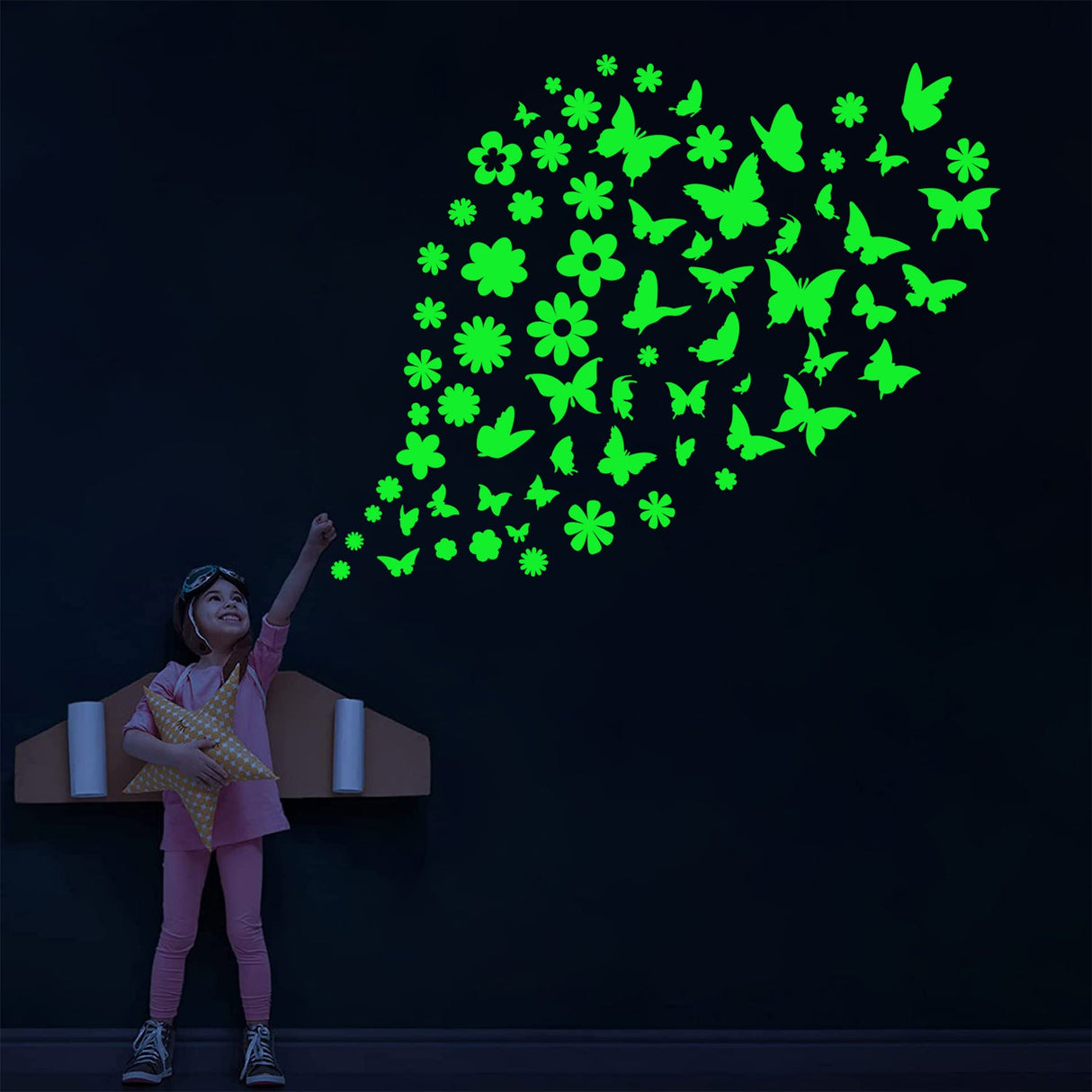 Glow in The Dark Wall Decals