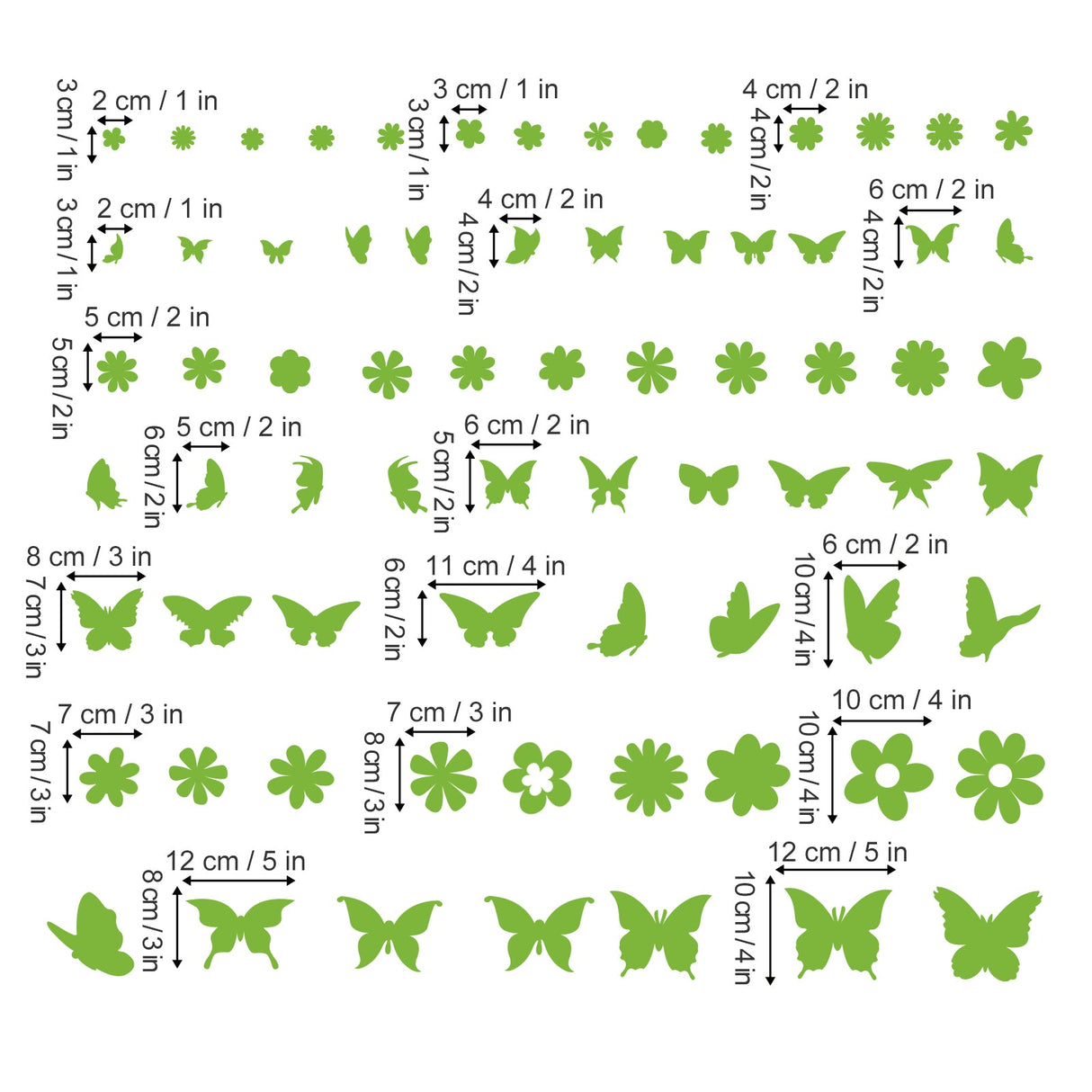 Glow in The Dark Wall Decals