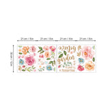 Flowers Quotes Wall Decals