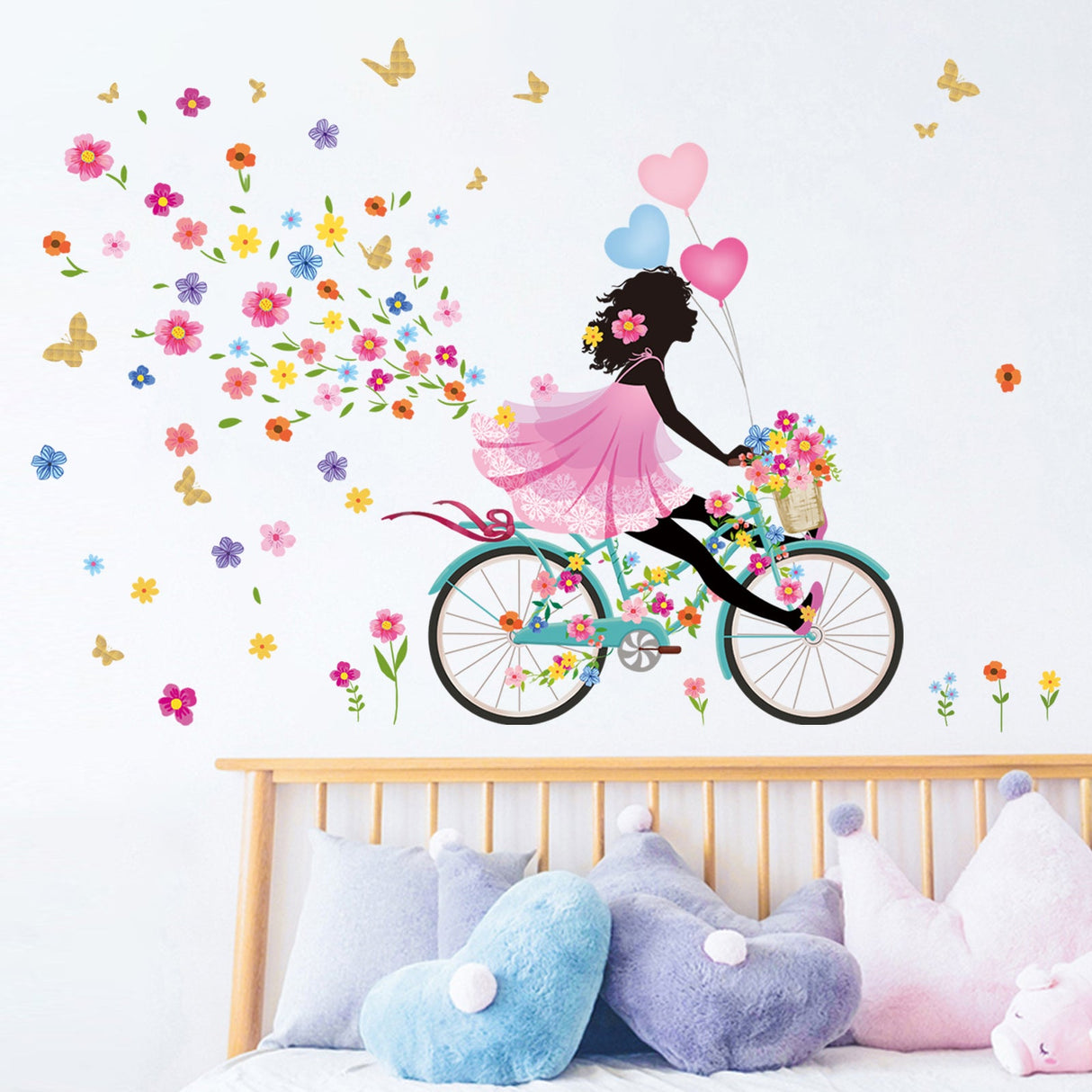 Flower Fairy Wall Decals