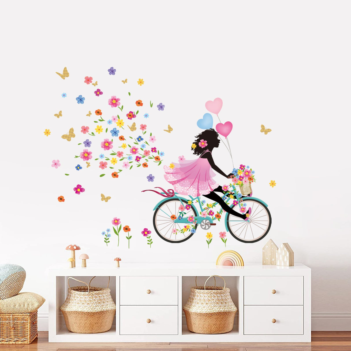 Flower Fairy Wall Decals
