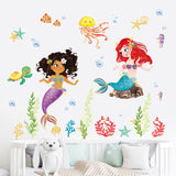 Under the Sea Mermaid Wall Decals