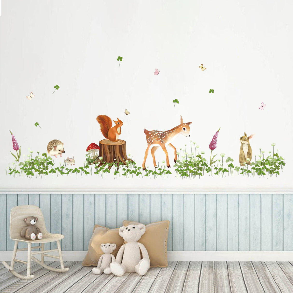 Woodland Animal Wall Decals