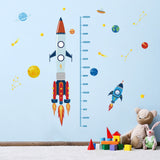 Rocket Height Chart Wall Decals