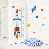 Rocket Height Chart Wall Decals