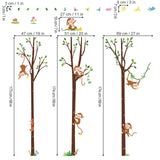 Monkey Climbing Tree Wall Decals