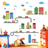 Construction City Wall Decals