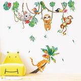 Jungle Animals Wall Decals