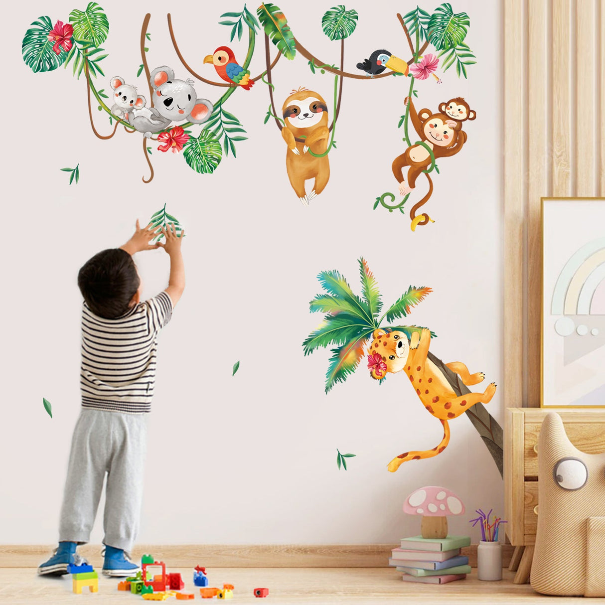 Jungle Animals Wall Decals