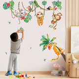 Jungle Animals Wall Decals