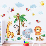 Jungle Animals Wall Decals