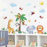 Jungle Animals Wall Decals