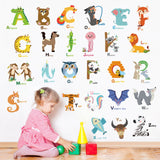 Animal Alphabet ABC Wall Decals